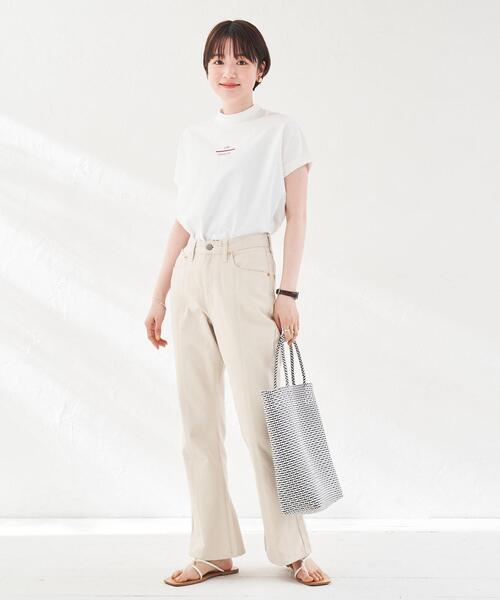 coen(コーエン)の「ハンドメイドBIGメルカドバッグ(かごバッグ・レディース・ホワイト/ベージュ・FREE)」の9枚目の写真