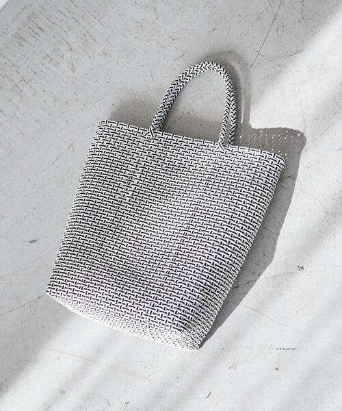 coen(コーエン)の「ハンドメイドBIGメルカドバッグ(かごバッグ・レディース・ホワイト/ベージュ・FREE)」の13枚目の写真