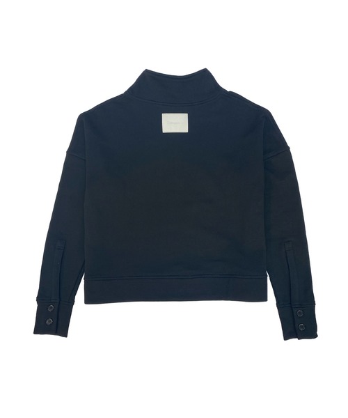 Avvenente（アベネンテ）の「【Avvenente】ハーフジップスウェット（Tシャツ/カットソー・レディース・ライトブルー/ブラック/オフホワイト・FREE）」の18枚目の写真