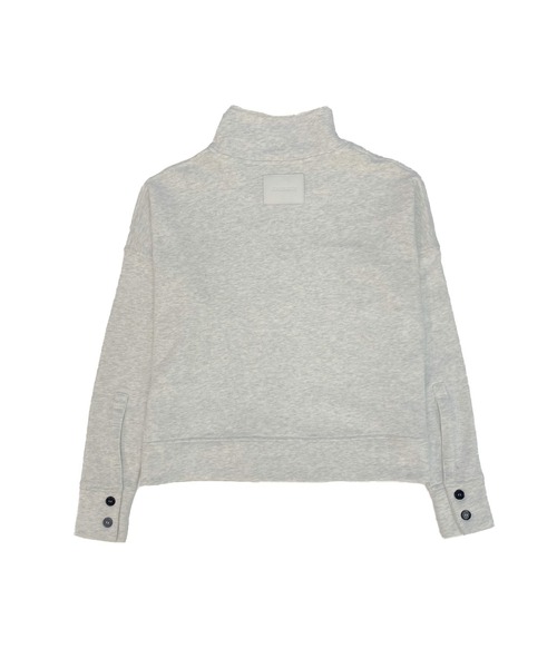 Avvenente（アベネンテ）の「【Avvenente】ハーフジップスウェット（Tシャツ/カットソー・レディース・ライトブルー/ブラック/オフホワイト・FREE）」の20枚目の写真