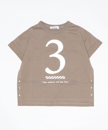 CLOUDY, FINE LATER（クラウディファインレター）の「反射ナンバーPT半袖 Tシャツ（Tシャツ/カットソー）」