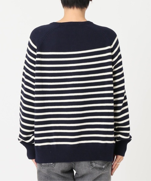 JOURNAL STANDARD relume - コットンパネルボーダーニットプルオーバー JOURNAL STANDARD relume（ジャーナルスタンダード レリューム