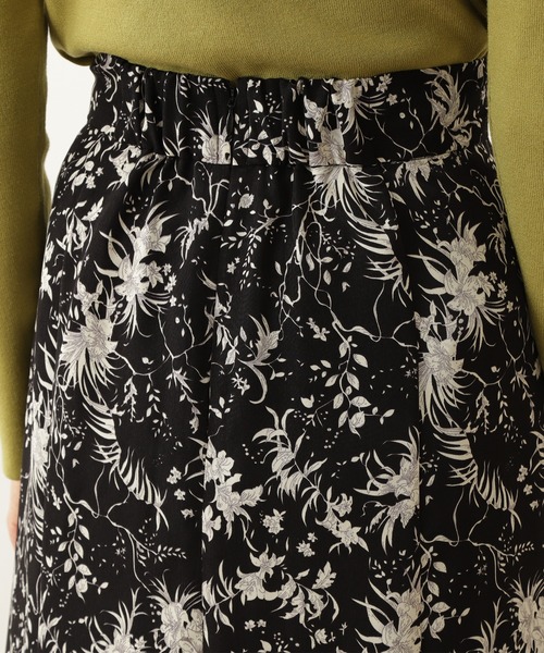 N.(N. Natural Beauty Basic)(エヌエヌナチュラルビューティーベーシック)の「◆線画プリントマーメイドスカート(スカート・レディース・ホワイト系その他/ブラック系その他・MEDIUM)」の15枚目の写真