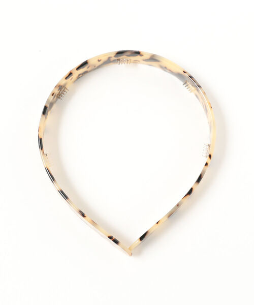 BEAMS LIGHTS（ビームスライツ）の「BEAMS LIGHTS / ベッコウ ヘア カチューシャ（カチューシャ・レディース・その他・ONE SIZE）」の2枚目の写真