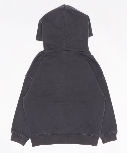 RODEO CROWNS WIDE BOWL（ロデオクラウンズワイドボウル）の「キッズ90 LOGOパーカー（パーカー・キッズ・チャコールグレー/ベージュ/パープル・120/140/110/130）」の4枚目の写真