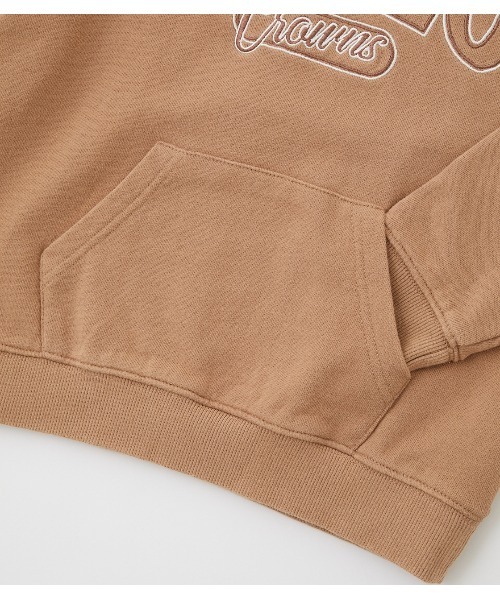 RODEO CROWNS WIDE BOWL（ロデオクラウンズワイドボウル）の「キッズ90 LOGOパーカー（パーカー・キッズ・チャコールグレー/ベージュ/パープル・120/140/110/130）」の8枚目の写真