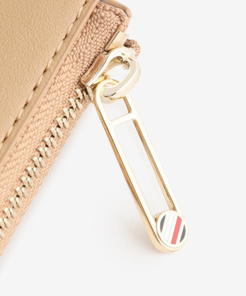 TOMMY HILFIGER（トミーヒルフィガー）の「ショッパーフォンウォレットバッグ（スマホケース/カバー・レディース・ベージュ/コーラル・FREE）」の7枚目の写真