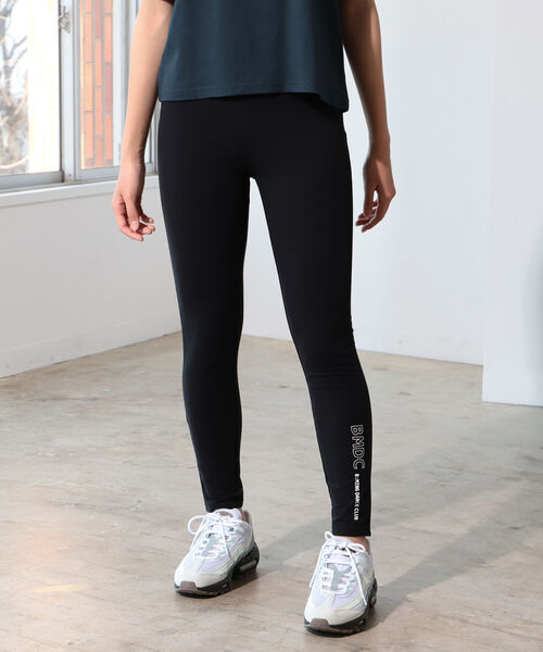 B:MING by BEAMS（ビーミングバイビームス）の「B:MING by BEAMS / ロゴプリント スパッツ（スウェットパンツ・キッズ・ブラック/イエロー系その他・L/M/S）」の3枚目の写真