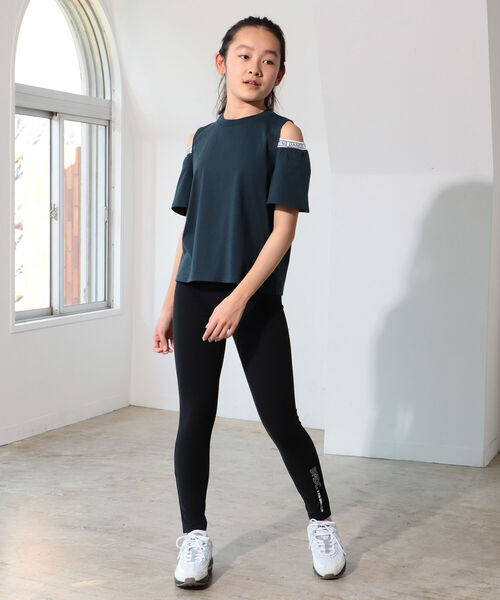 B:MING by BEAMS（ビーミングバイビームス）の「B:MING by BEAMS / ロゴプリント スパッツ（スウェットパンツ・キッズ・ブラック/イエロー系その他・L/M/S）」の10枚目の写真