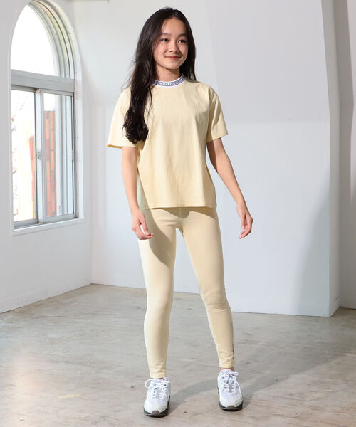 B:MING by BEAMS（ビーミングバイビームス）の「B:MING by BEAMS / ロゴプリント スパッツ（スウェットパンツ・キッズ・ブラック/イエロー系その他・L/M/S）」の11枚目の写真