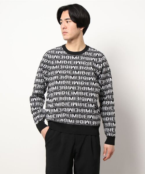 MASTER BUNNY EDITION】ローカルポリエステル クルーネックニットプル