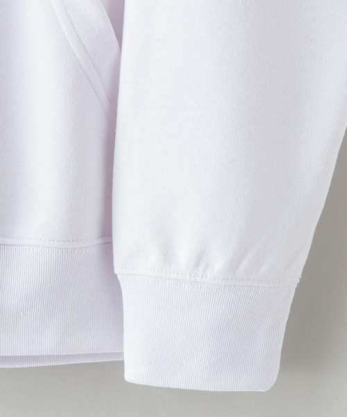 OUTDOOR PRODUCTS APPAREL(アウトドアプロダクツアパレル)の「防シワ UVカット フードエンボスロゴプルオーバーパーカー イージーケア商材 ワンポイントブランドロゴ(パーカー・メンズ・ホワイト/ブラック/カーキ・MEDIUM/LARGE/X-LARGE)」の10枚目の写真