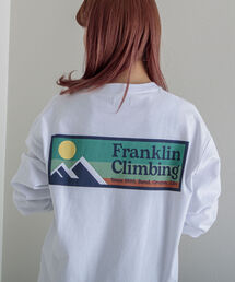 Franklin Climbing | 【Franklin Climbing/フランクリンクライミング】エッセンシャルボックスロゴ バックプリントロンT(Tシャツ/カットソー)