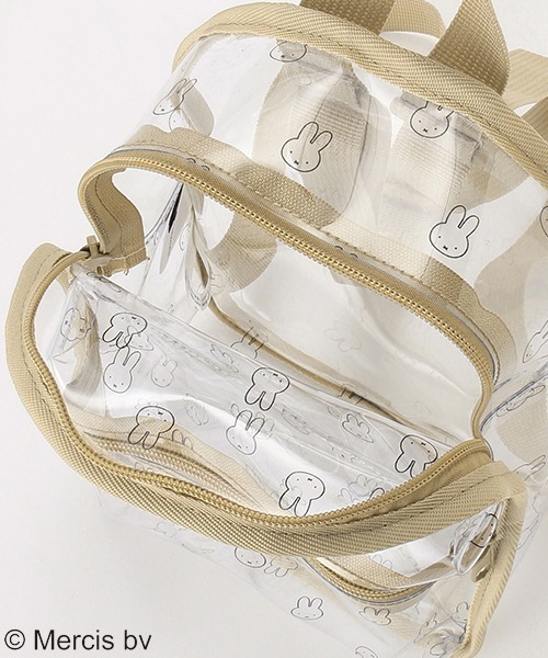 b・ROOM(ビールーム)の「【ミッフィー】MIFFYクリアミニリュック(バックパック/リュック・キッズ・ベージュ/ホワイト・FREE)」の10枚目の写真