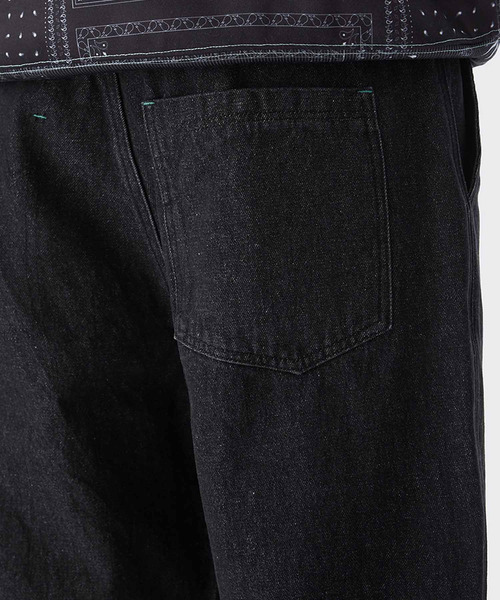 INFLATION（インフレーション）の「INFLATION(インフレーション)ストレートジーンズ（デニムパンツ・メンズ・ライトブルー/ブラック/ブルー・M/L/XL/S）」の12枚目の写真