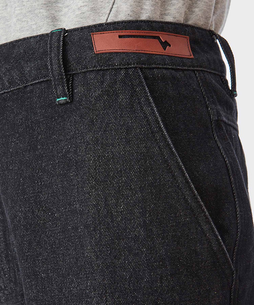 INFLATION（インフレーション）の「INFLATION(インフレーション)ストレートジーンズ（デニムパンツ・メンズ・ライトブルー/ブラック/ブルー・M/L/XL/S）」の13枚目の写真