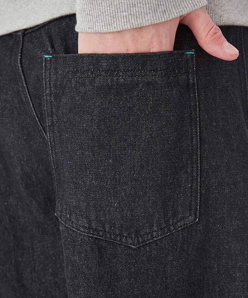 INFLATION（インフレーション）の「INFLATION(インフレーション)ストレートジーンズ（デニムパンツ・メンズ・ライトブルー/ブラック/ブルー・M/L/XL/S）」の14枚目の写真