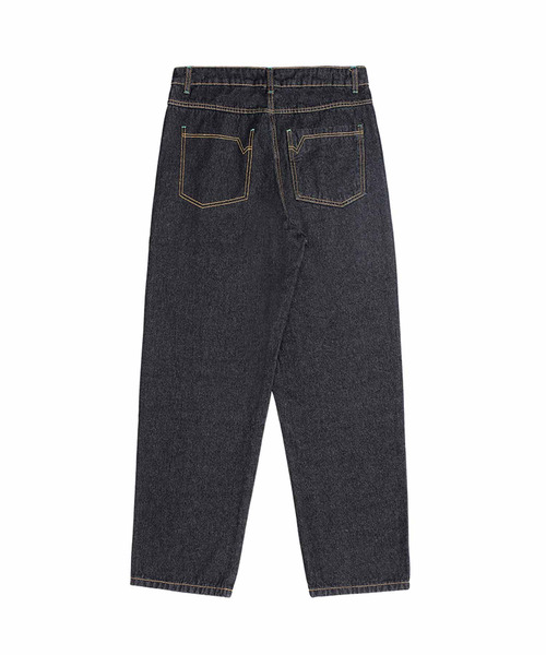 INFLATION（インフレーション）の「INFLATION(インフレーション)ストレートジーンズ（デニムパンツ・メンズ・ライトブルー/ブラック/ブルー・M/L/XL/S）」の17枚目の写真