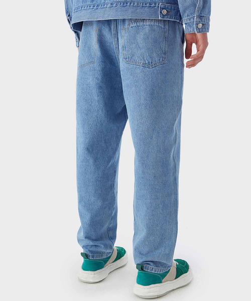 INFLATION（インフレーション）の「INFLATION(インフレーション)ストレートジーンズ（デニムパンツ・メンズ・ライトブルー/ブラック/ブルー・M/L/XL/S）」の18枚目の写真