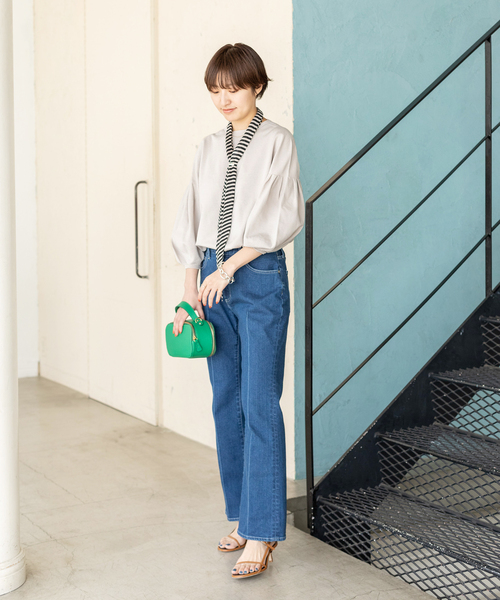 セール】《追加》コットンストレッチタックパフプルオーバー