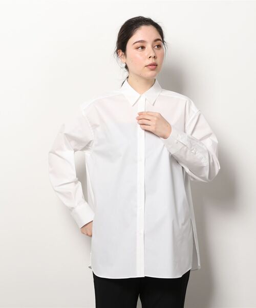 LOVELESS(ラブレス)の「【otona MUSE掲載商品】オーセンティック シャーティングシャツ(シャツ/ブラウス・レディース・ブルー系その他2/ベージュ系その他/オフホワイト・36/34)」の2枚目の写真