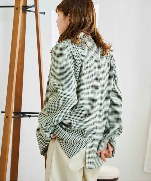 CPCM（シーピーシーエム）の「アソートチェックダブルテーラードJK（テーラードジャケット・レディース・ベージュ/グリーン/アイボリー/グリーン系その他・FREE）」の19枚目の写真