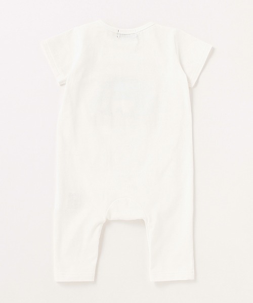 XLARGE KIDS（エクストララージキッズ）の「トラックグラフィック半袖カバーオール（ロンパース・キッズ・ホワイト/グレー/ブルー・70cm/80ｃｍ）」の5枚目の写真