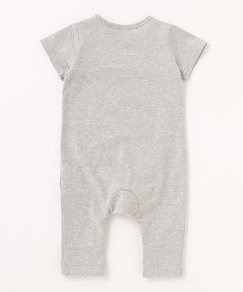 XLARGE KIDS（エクストララージキッズ）の「トラックグラフィック半袖カバーオール（ロンパース・キッズ・ホワイト/グレー/ブルー・70cm/80ｃｍ）」の7枚目の写真