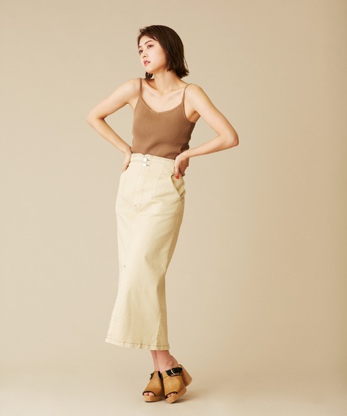 JILL by JILL STUART（ジルバイジルスチュアート）の「◇ロングデニムスカート（デニムスカート・レディース・ピンク/イエロー/ホワイト系その他・SMALL/MEDIUM）」の13枚目の写真