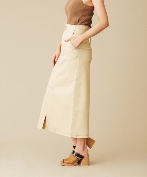 JILL by JILL STUART（ジルバイジルスチュアート）の「◇ロングデニムスカート（デニムスカート・レディース・ピンク/イエロー/ホワイト系その他・SMALL/MEDIUM）」の16枚目の写真