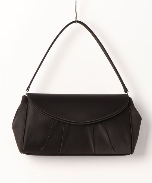 form forma(フォルムフォルマ)の「≪セレモニーやお祝いの席に♪≫タックワンハンドルバッグ(ハンドバッグ・レディース・ブラック/ベージュ・FREE)」の8枚目の写真
