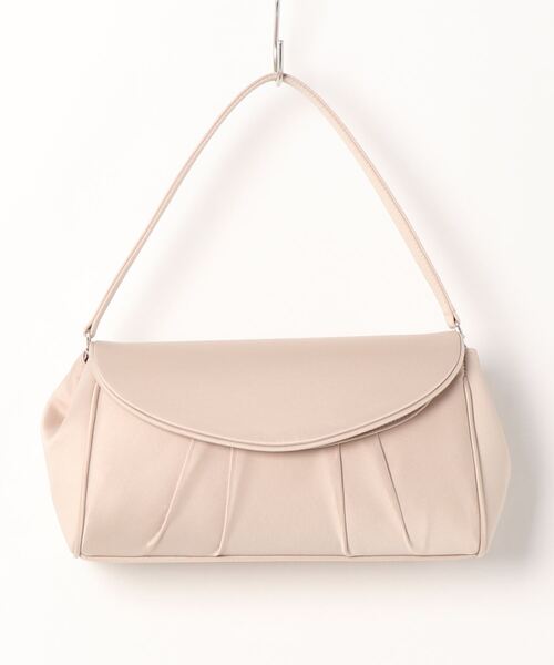 form forma(フォルムフォルマ)の「≪セレモニーやお祝いの席に♪≫タックワンハンドルバッグ(ハンドバッグ・レディース・ブラック/ベージュ・FREE)」の9枚目の写真