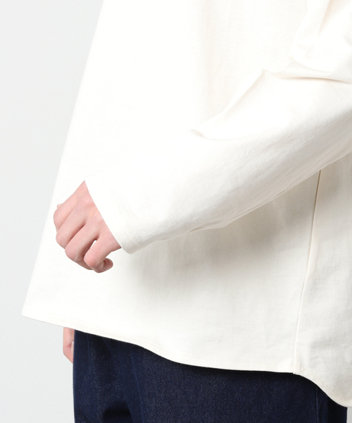 JOURNAL STANDARD（ジャーナルスタンダード）の「26/2 サイロ レイヤード ロンT（Tシャツ/カットソー・メンズ・ブラック系その他/ホワイト/アイボリー・MEDIUM/LARGE/SMALL）」の11枚目の写真