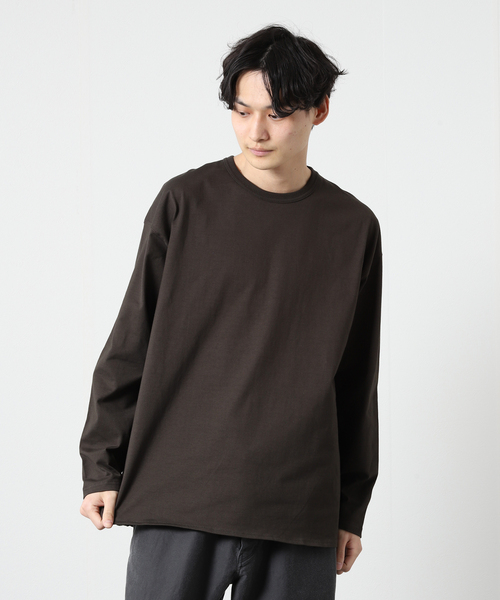 JOURNAL STANDARD（ジャーナルスタンダード）の「26/2 サイロ レイヤード ロンT（Tシャツ/カットソー・メンズ・ブラック系その他/ホワイト/アイボリー・MEDIUM/LARGE/SMALL）」の17枚目の写真