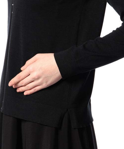 ASTRAET（アストラット）の「ASTRAET(アストラット) 16G スワロフスキーニット◆（ニット/セーター・レディース・ホワイト/ブラック・フリー）」の10枚目の写真