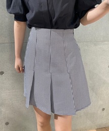 one after another NICE CLAUP | ボックスプリーツミニスカート(スカート)
