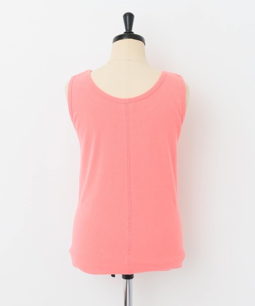 URBAN RESEARCH DOORS(アーバンリサーチドアーズ)の「リップルベーシックタンクトップ(タンクトップ・レディース・ピンク/ベージュ/ブラック/オフホワイト・1)」の12枚目の写真