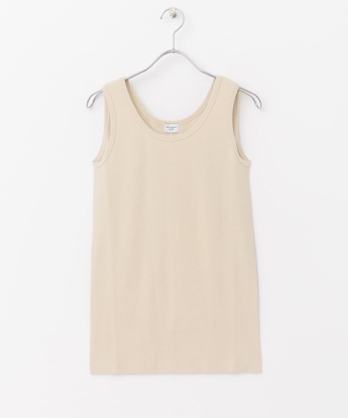 URBAN RESEARCH DOORS(アーバンリサーチドアーズ)の「リップルベーシックタンクトップ(タンクトップ・レディース・ピンク/ベージュ/ブラック/オフホワイト・1)」の14枚目の写真