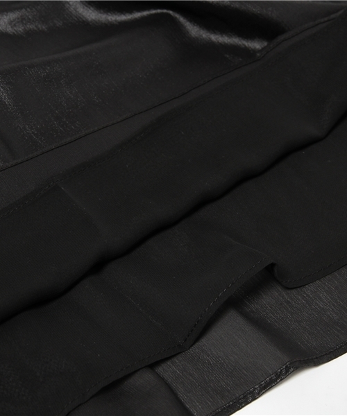 WHO'S WHO gallery（フーズフーギャラリー）の「【Wal2】ギャザーミモレ丈スカート（スカート・レディース・オフホワイト/ブラック・FREE）」の9枚目の写真