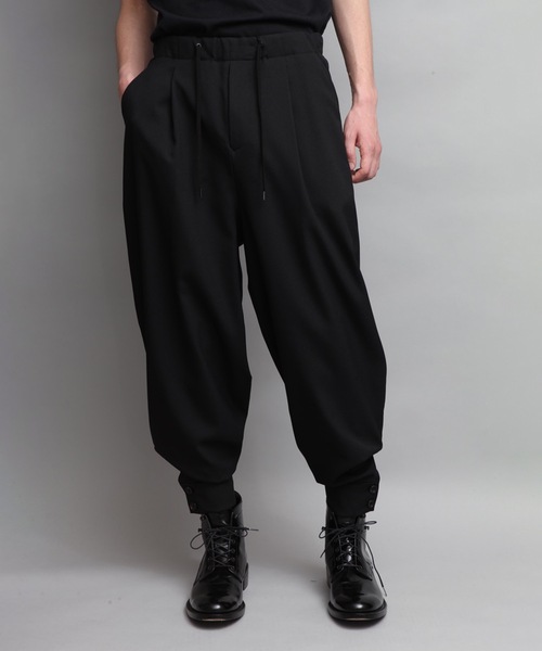 ato（アトウ）の「CUFFLINKS PANTS（その他パンツ・メンズ・ブラック/ベージュ/サックスブルー・44/46/48）」の6枚目の写真