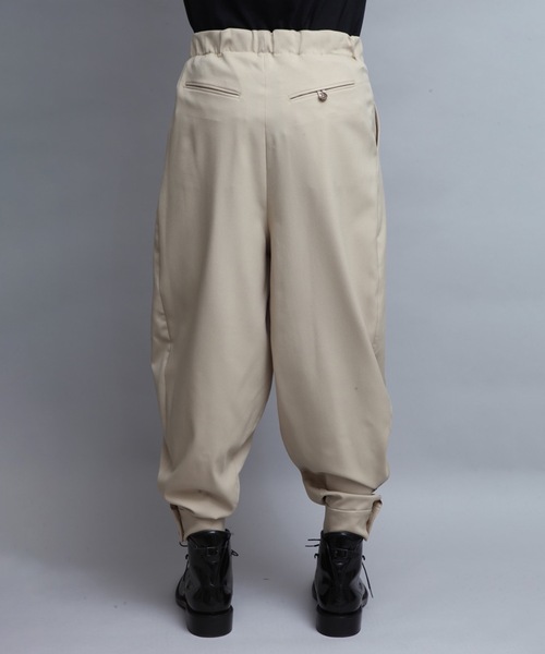 ato（アトウ）の「CUFFLINKS PANTS（その他パンツ・メンズ・ブラック/ベージュ/サックスブルー・44/46/48）」の12枚目の写真