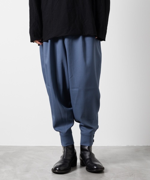 ato（アトウ）の「CUFFLINKS PANTS（その他パンツ・メンズ・ブラック/ベージュ/サックスブルー・44/46/48）」の19枚目の写真