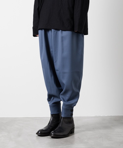 ato（アトウ）の「CUFFLINKS PANTS（その他パンツ・メンズ・ブラック/ベージュ/サックスブルー・44/46/48）」の20枚目の写真