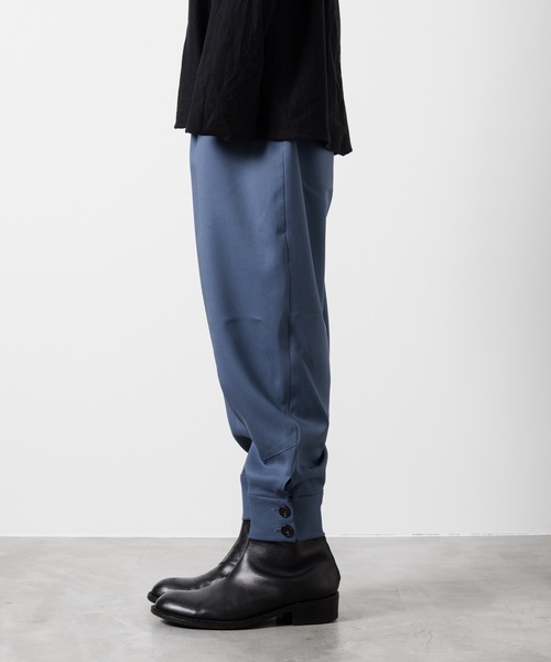 ato（アトウ）の「CUFFLINKS PANTS（その他パンツ・メンズ・ブラック/ベージュ/サックスブルー・44/46/48）」の21枚目の写真