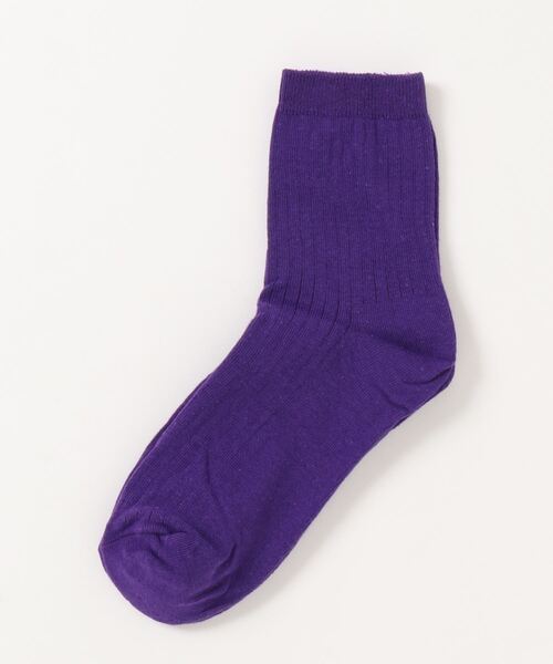 Mayree（メイリー）の「【urge SELECT】 ビビットカラー　ソックス（ソックス/靴下・レディース・パープル/イエロー/オレンジ/ブルー/グリーン/ダークパープル/ライトピンク/ダークオレンジ/ピンク/ローズ/ライトパープル・FREE）」の4枚目の写真