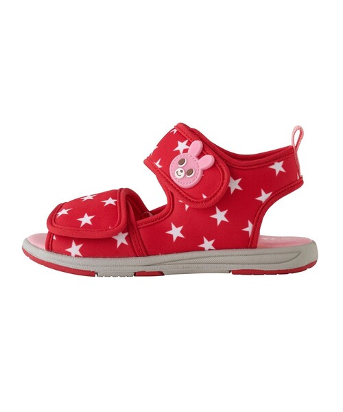 HOT BISCUITS（ホットビスケッツ）の「ジャージ素材サンダル（サンダル・キッズ・マルチ/レッド・19cm/14cm/16cm/18cm/15cm/17cm）」の7枚目の写真