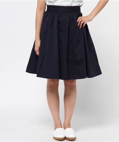 natural couture（ナチュラルクチュール）の「【ナイスクラップ】プチプラツイルスカート（スカート・レディース・オフホワイト/ベージュ/カーキ/ネイビー・FREE）」の4枚目の写真