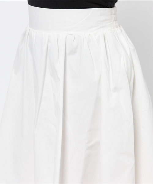 natural couture（ナチュラルクチュール）の「【ナイスクラップ】プチプラツイルスカート（スカート・レディース・オフホワイト/ベージュ/カーキ/ネイビー・FREE）」の8枚目の写真