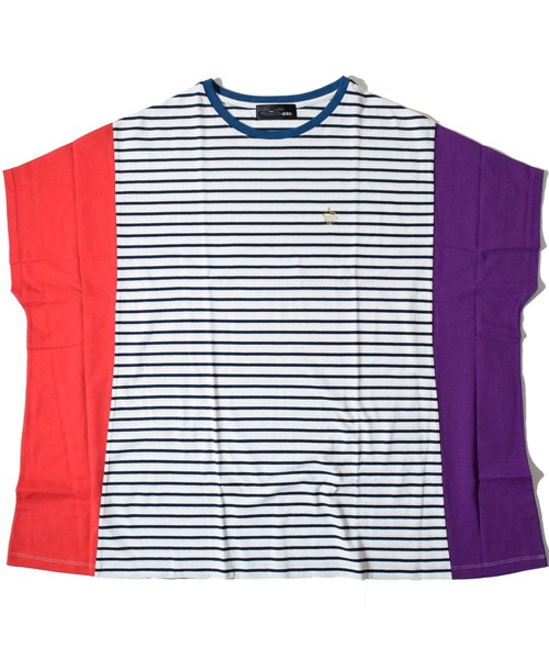 ALDIES(アールディーズ)の「Arrange Wide T / アレンジワイドT(Tシャツ/カットソー・メンズ・グリーン/ホワイト/ネイビー/ブラック/イエロー・FREE)」の6枚目の写真