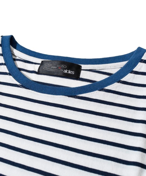 ALDIES(アールディーズ)の「Arrange Wide T / アレンジワイドT(Tシャツ/カットソー・メンズ・グリーン/ホワイト/ネイビー/ブラック/イエロー・FREE)」の8枚目の写真